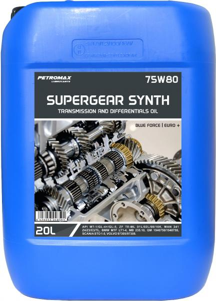 Ulei Petromax SUPERGEAR SYNTH 75W80 20L [1]