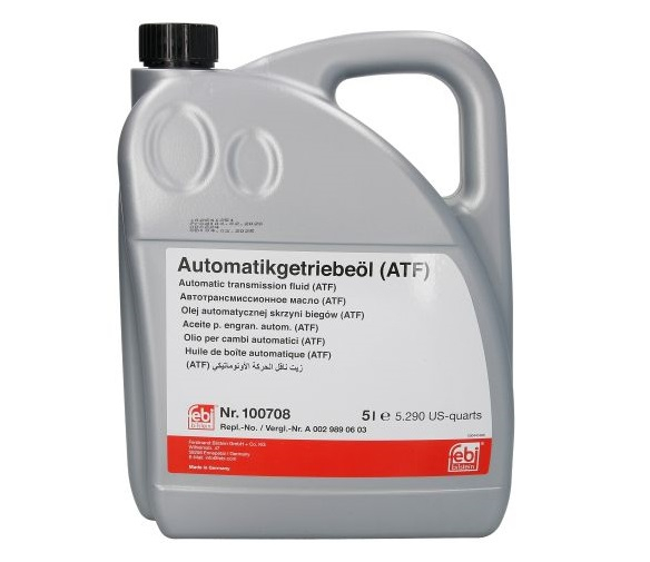 Ulei transmisie automata FEBI BILSTEIN ATF 100708, volum 5 litri, galben [1]