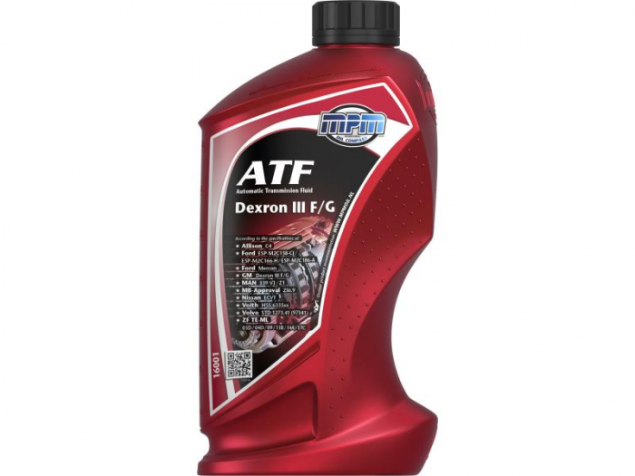 Ulei transmisie automata MPM 16001 ATF Dexron III F/G 10W, volum 1 litru, sintetic [1]