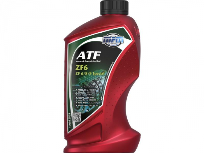 Ulei transmisie automata MPM 16001ZF6S ATF ZF6 Special 10W, volum 1 L, sintetic [1]