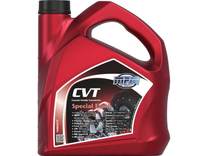 Ulei transmisie automata MPM 16004CVT CVT Special Fluid 10W, volum 4 L, sintetic [1]