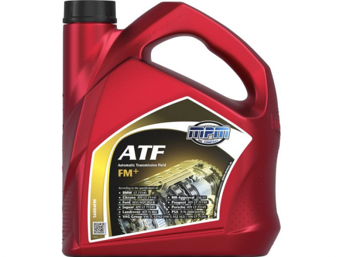 Ulei transmisie automata MPM 16004FM ATF FMPlus 10W, volum 4 L, sintetic [1]