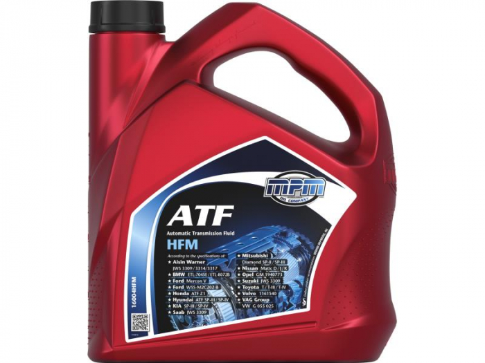 Ulei transmisie automata MPM 16004HFM ATF HFM 10W, volum 4 L, sintetic [1]
