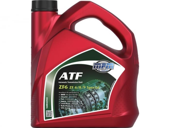Ulei transmisie automata MPM 16004ZF6S ATF ZF6 Special 10W, volum 4 L, sintetic [1]
