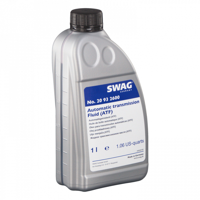 Ulei transmisie automata SWAG Automatic Transmission Fluid (ATF) 20 93 2600, rosu, volum 1 litru [1]