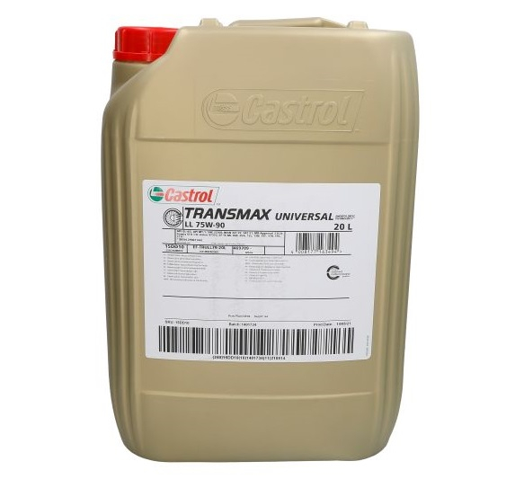 Ulei transmisie CASTROL TRANSMAX UNIVERSAL LL 75W90 15DD10, volum 20 litri, sintetic [1]