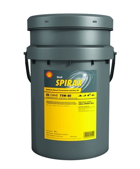 Ulei transmisie manuala SHELL SPIRAX S6 GXME 75W80, volum 20 litri [1]