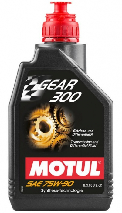 Ulei transmisie MOTUL GEAR 300 75W90, GL4/GL5, pentru cutii de viteze manuale, diferential, baza ester, sintetic [1]