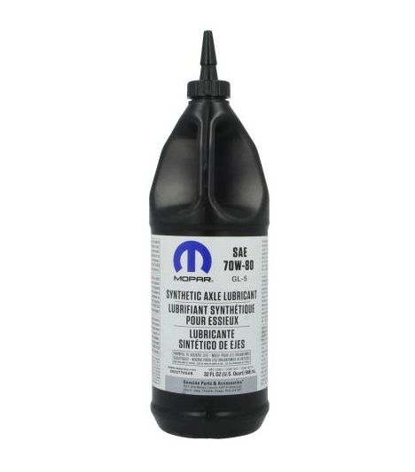 Ulei transmisie pentru diferential MOPAR 70W80 68227765AA, volum 0.946 litri, sintetic [1]