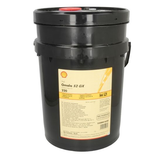 Ulei transmisii manuale grele SHELL OMALA S2 GX 220, volum 20 litri [1]