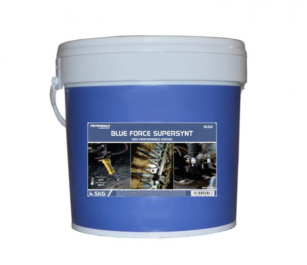 Unsoare NLGI 2 Petromax Lubgrease BLUE FORCE SUPERSYNT 4.5KG [1]