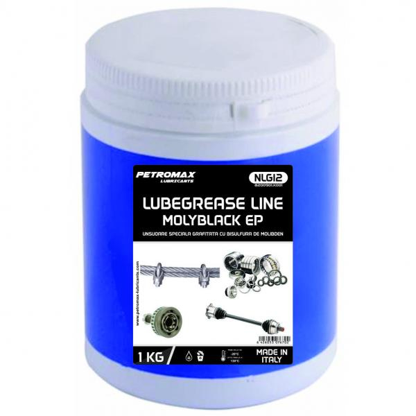 Unsoare NLGI 2 Petromax Lubgrease MOLYBLACK EP 1KG [1]