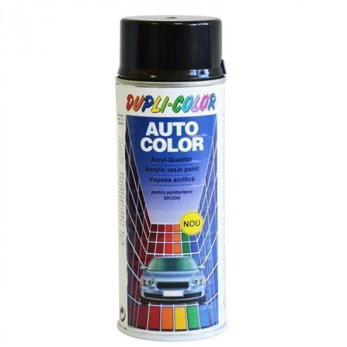 Vopsea Spray Auto Skoda Negru Magic 9910 Dupli-Color [1]