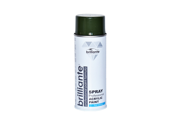 Vopsea Spray Verde Masliniu (Ral 6003) 400 Ml Brilliante [1]
