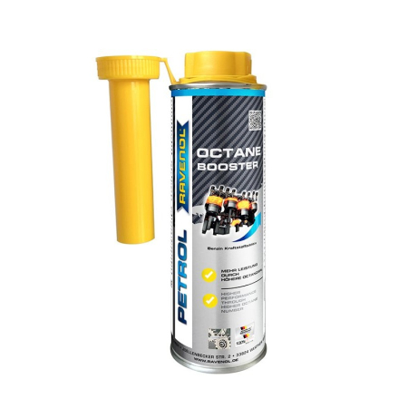 Uleiuri si Lichide Auto - Aditiv pentru cresterea cifrei octanice -  RAVENOL Petrol Octane Booster 0.3 L