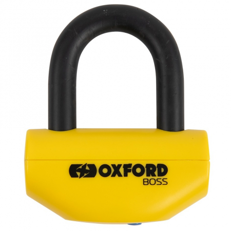 Antifurt - Antifurt Blocator Disc Frana Moto Oxford Boss Disc Lock 16mm Shackle Galben OF46B