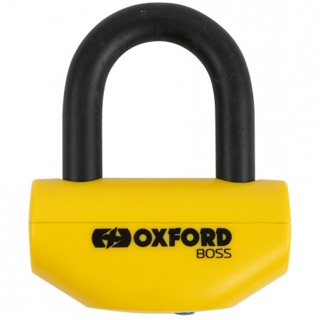 Antifurt - Antifurt Blocator Disc Frana Moto Oxford Boss Disc lock -16mm Shackle Metal Galben OF46