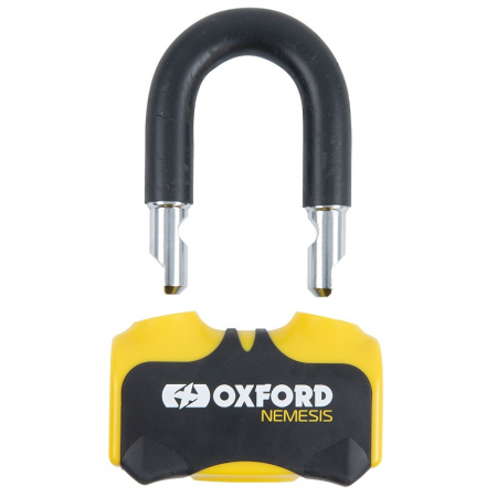 Antifurt Blocator Disc Frana Moto Oxford Nemesis 16mm Disc Lock Galben LK471 [1]