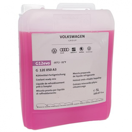 Antigel - Antigel G12 EVO original Volkswagen Group, 5L, readymix -35°C, nediluabil