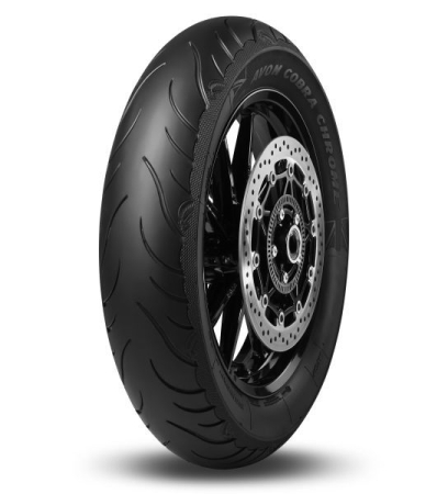 Janta 21'' -  Anvelopa pentru chopper AVON 120/70-21 TL 68V COBRA CHROME Directie