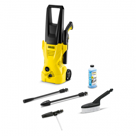 Scule si echipamente - Aparat De Spalat Cu Presiune K 2 Car Cu Set Curatare Auto Inclus 110 Bar 360 L/H Karcher