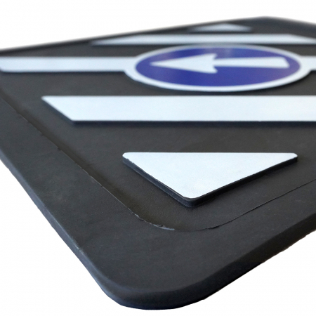 Aparatori noroi camion 3D 40X45 CM Set 2 buc [3]