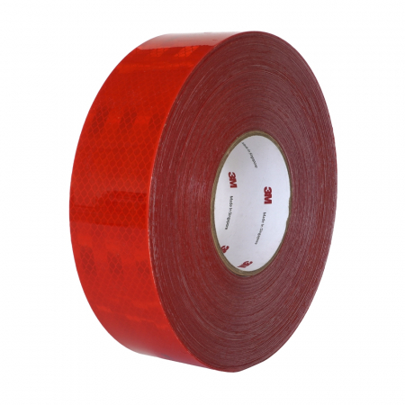 Banda reflectorizanta 3M 983-71 rosu 53.5MMX50M ECE 104 [0]