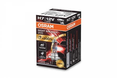 Bec 12V H7 55 W Night Breaker +200% Osram [2]