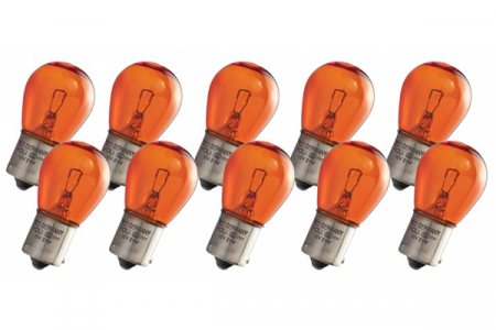 Accesorii auto - Bec Semnalizare 12V Py21W Bau15S Galben Set 10 Buc Sct