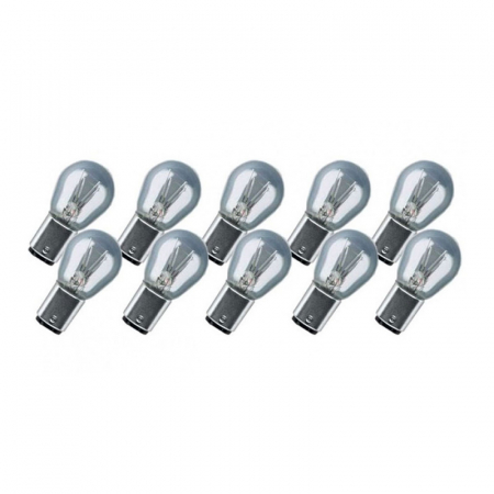 Accesorii auto - Bec Stop Frana 24V P21/5W Bay15D Set 10 Buc Sct