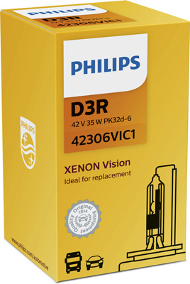 Becuri auto - Bec Xenon 42V D3R 35W Vision Philips