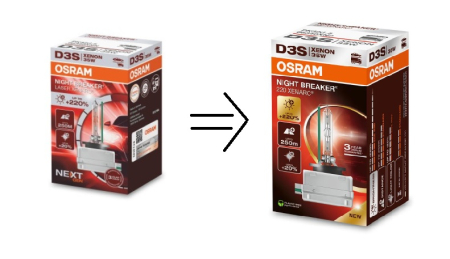 Bec Xenon 42V D3S Xenarc Night Breaker Laser Nextgen Osram [3]