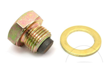 Moto/Atv - Buson baie ulei megnetic JMP M14X1.25 cu saiba