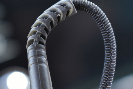 Cablu date incarcare FISH USB la micro  USB 1M 2.4A negru [1]