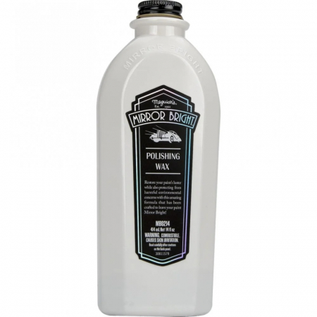 Intretinere auto - Ceara Auto Meguiar's Mirror Bright Polishing Wax 414ML MB0214EUMG