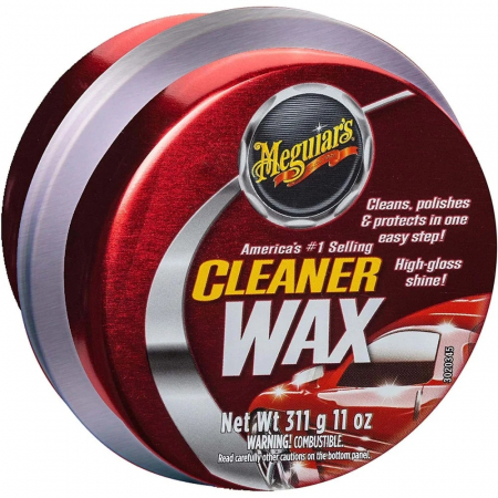 Intretinere auto - Ceara Auto Solida De Curatare Solida Meguiar's Cleaner Wax 311GR A1214MG