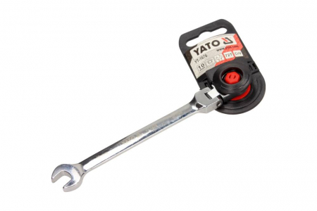 Truse si scule de mana - Cheie Combinata Cu Clichet Si Cap Flexibil 10Mm