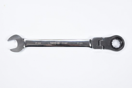 Scule si echipamente - Cheie Combinata Cu Clichet Si Cap Flexibil 21Mm