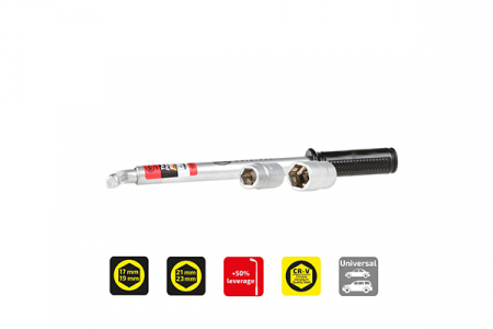 Cheie Pentru Roti Tip L Extensibila 17/19/21/23Mm [3]