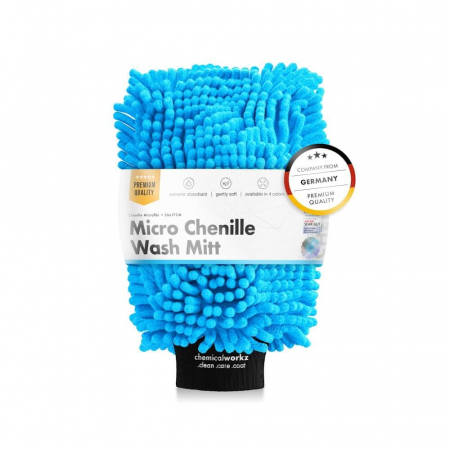 Intretinere auto - Chenille Wash Mitt, Manușă microfibră spălare