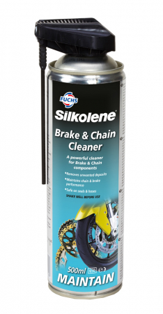 Curatare si intretinere lant moto - Cleaner SILKOLENE BRAKE/CHAIN 601398360 0,5 l
