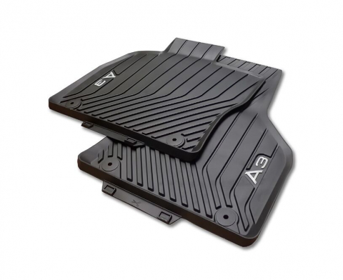 Covorase auto - Covorase de cauciuc originale Audi A3 (8V) 2013-2020, Set fata