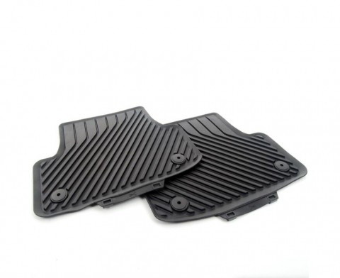 Covorase auto - Covorase de cauciuc originale Audi A3 (8V) 2013-2020, Set spate