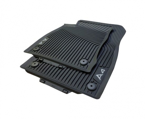 Covorase auto - Covorase de cauciuc originale Audi A4 (8W) 2016+, Set fata