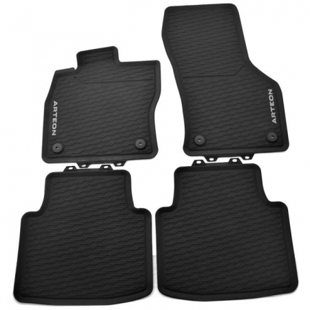 Accesorii auto - Covorase de cauciuc All-weather originale Volkswagen Arteon 2017- Set 4 bucati TPE