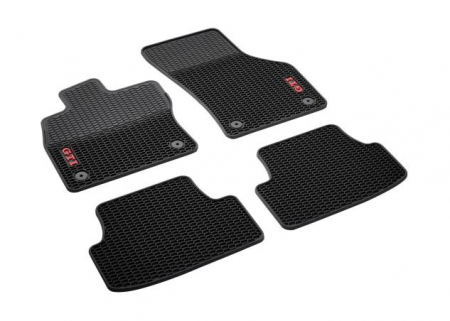Covorase de cauciuc All-weather originale Volkswagen Golf VII 2013-2020, design GTI, set 4 bucati [2]