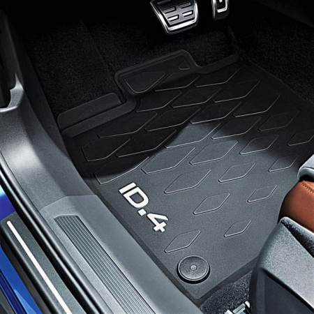 Covorase de cauciuc All-weather originale Volkswagen ID.4 (E21) 2021-, Set fata si spate, TPE [1]