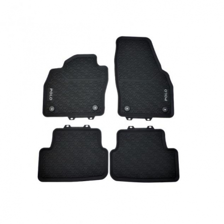 Accesorii auto - Covorase de cauciuc All-weather originale Volkswagen Polo (AW1) 2018-, Set 4 bucati