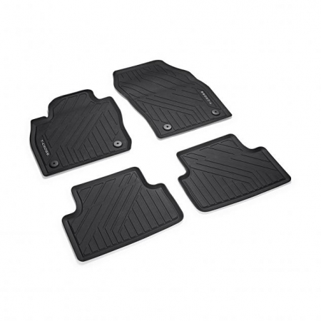 Accesorii auto - Covorase de cauciuc All-weather originale Volkswagen T-Cross (C11) 2018-, Set 4 bucati TPE