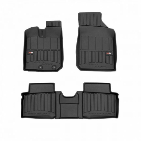 Covorase auto - Covorase tip tavita 3D Pro-Line Dacia Spring 2020-prezent, Crossover, Versiune: Electric